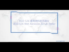 Introduction to BGD 526 Wet Abrasion Scrub Tester Architectural Coating Scrub Resistance Machine